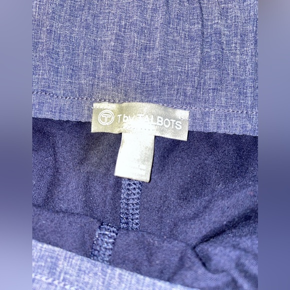 Talbots Tennis Skort - Chambray Circle Skort w/Pockets + Bike Shorts Sz S - Picture 7 of 8